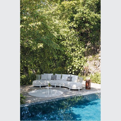 Loto Curved Modular Outdoor Sofa by Atmosphera