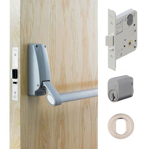 Briton Panic Bar Pack w/ Mortice Lock & Cylinder