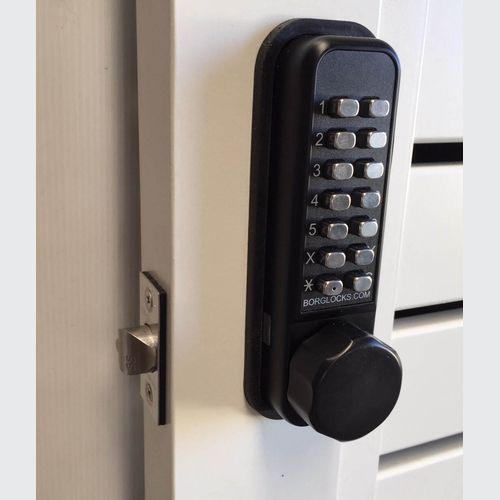Borg Digital Door Lock Keyless Marine Grade Pro Black BL2601MGPRO