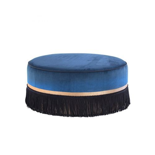 Large Round Ottoman "Rio"