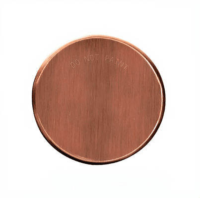 Sprinkler Cover Plate | Brushed Copper