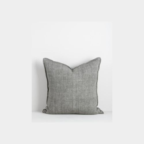 Baya Flaxmill Handwoven Linen  Cushion - Sage
