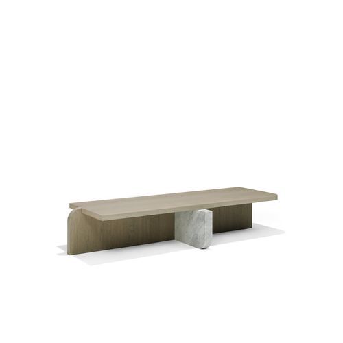 Offset coffee table