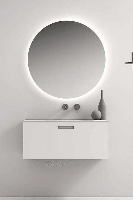 Magellan 900 - Matte White Vanity