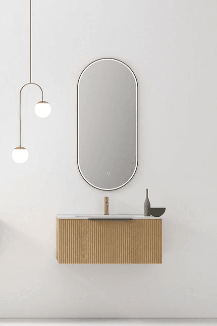 Hamilton 900 - Natural Veneer Vanity