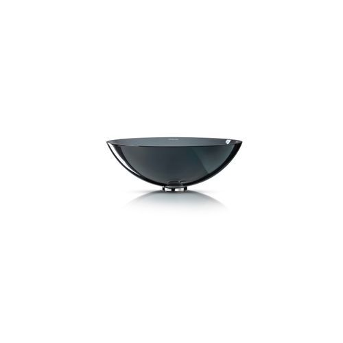 Milano 430 Round Vessel Basin Fume Translucent