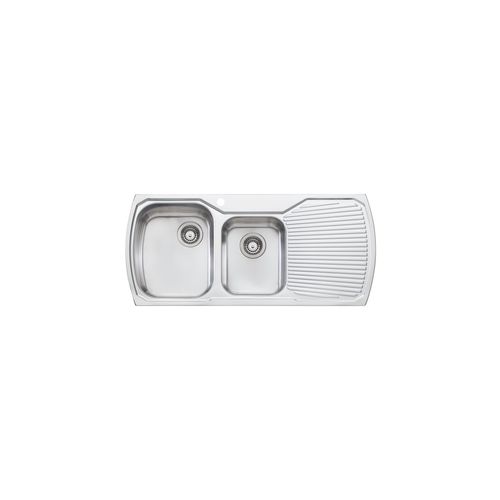 Monet 1 & 3/4 Bowl Topmount Sink with Drainer
