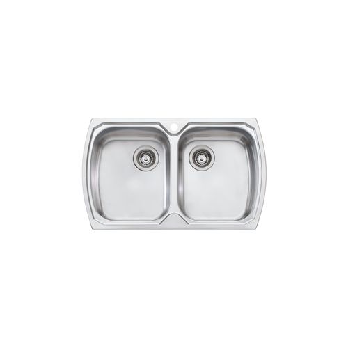 Monet Double Bowl Topmount Sink