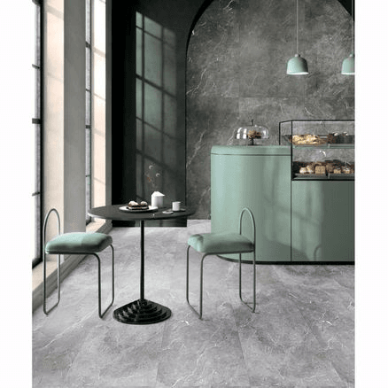 Muses Palazzo Light Grey | Rectangular Tile | 600