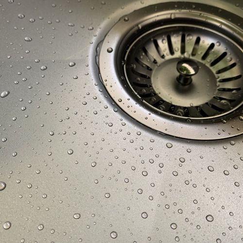 Sink Strainer $ Waste Plug Basket - PVD Brushed Nickel