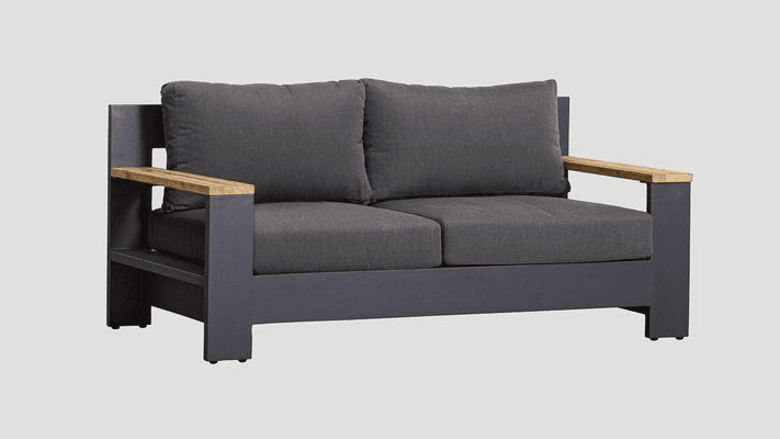 Mackenzie Alu Double Sofa