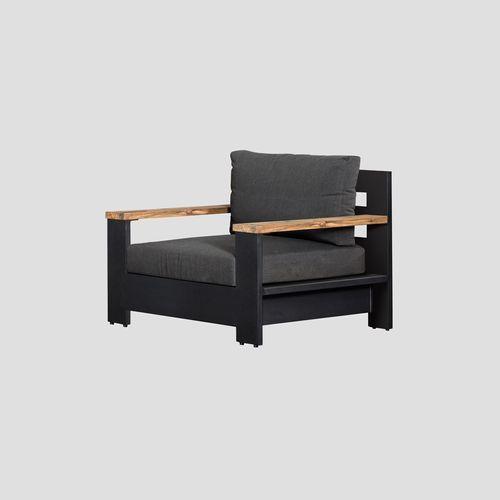 Mackenzie Alu Single Sofa