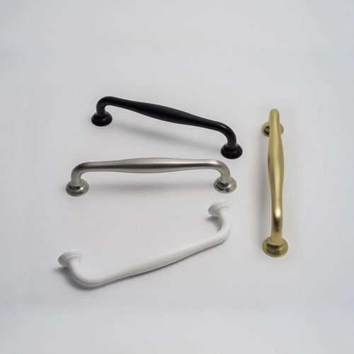 Kitchen hamptons handles Mackay Matt black/Brushed brass/Brushed nickel/Chrome
