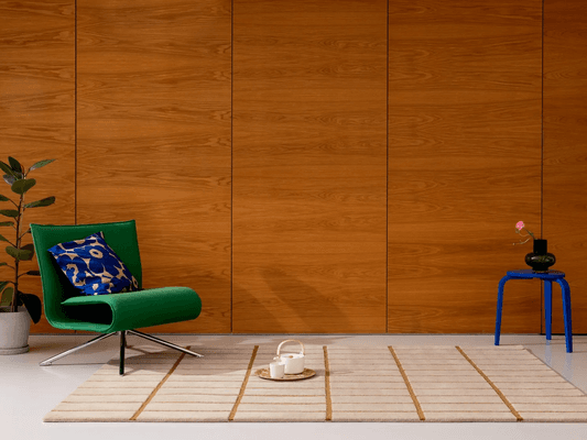 Marimekko Tiiliskivi - Bronze Yellow | 100% Wool Designer Floor Rug