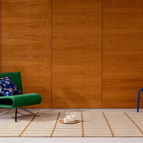 Marimekko Tiiliskivi - Bronze Yellow | 100% Wool Designer Floor Rug