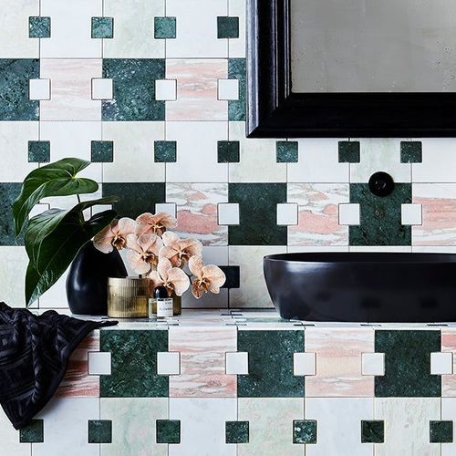 Greg Natale Staccato Marble Mosaic