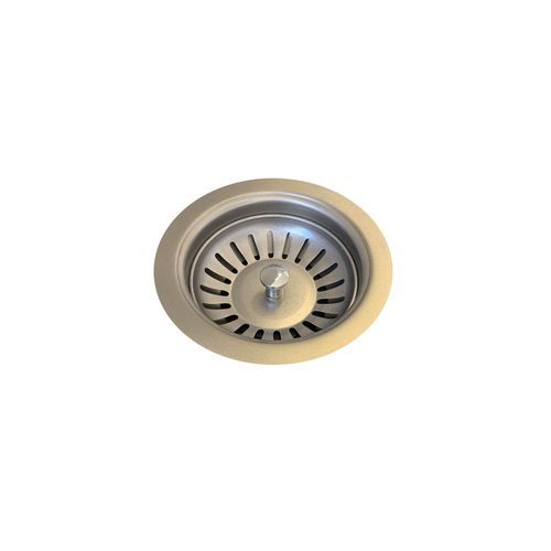 Sink Strainer $ Waste Plug Basket - PVD Brushed Nickel