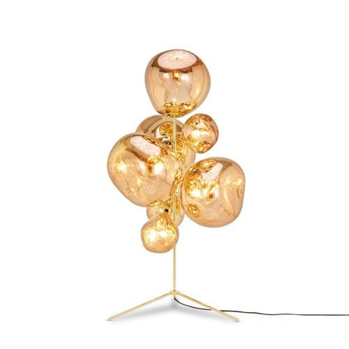 Melt Stand Chandelier Gold