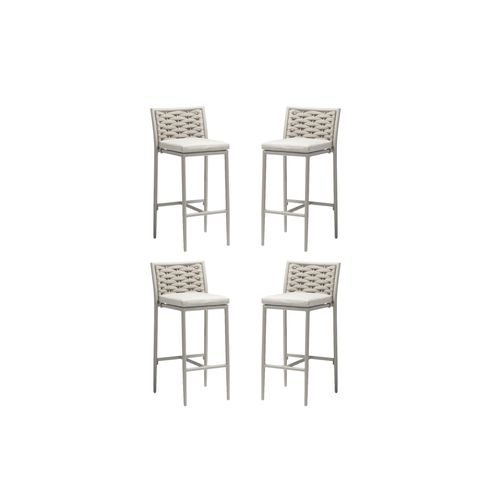 Set of 4 - Miller Outdoor Barstools
