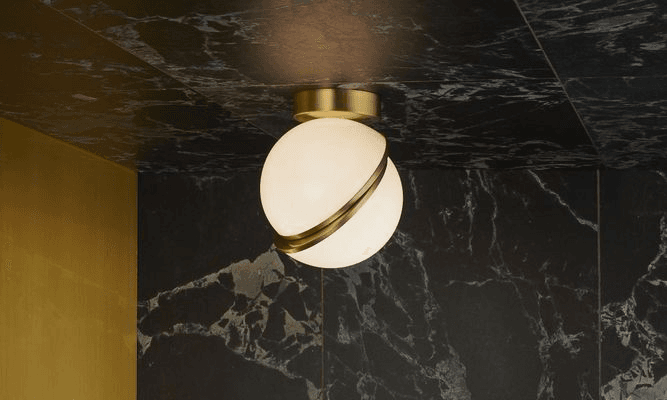 Mini Crescent Ceiling Lamp