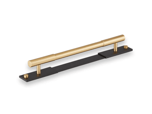 Armac Martin - Mix3 Plain Cabinet Handle with Backplate