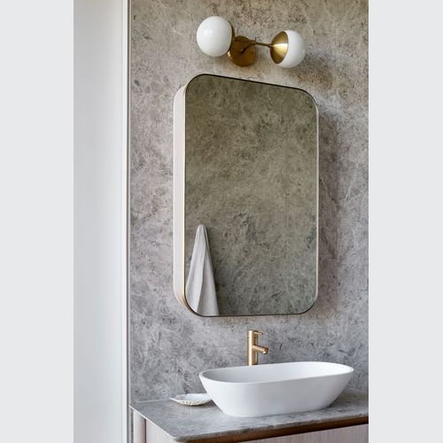Oval Stone Basin Matte White Justina STB12