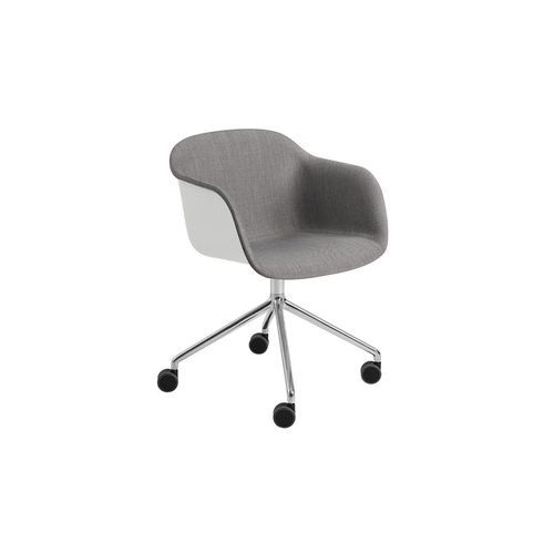 Fiber Armchair - Swivel Base w/ Castors