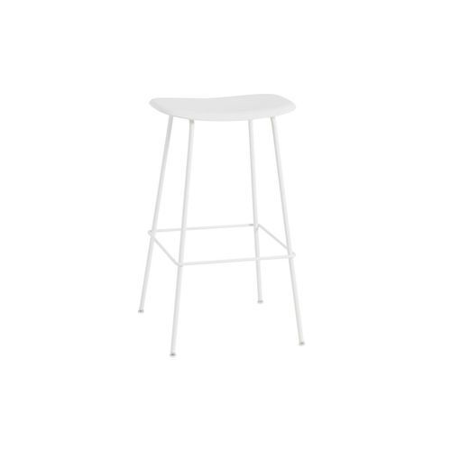 Fiber Barstool w/o Backrest - Tube Base