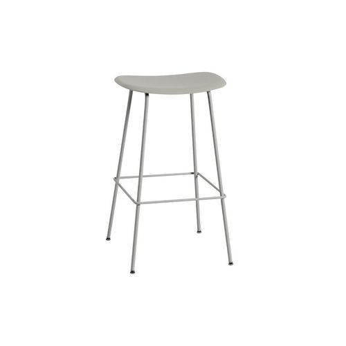 Fiber Barstool w/o Backrest - Tube Base