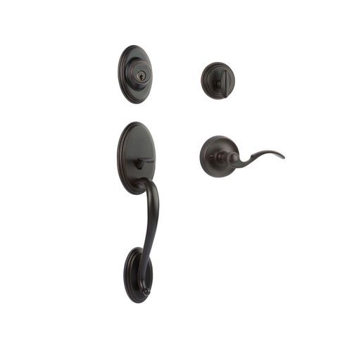 N2lok 765 Somme Door Entry Set Venetian Bronze