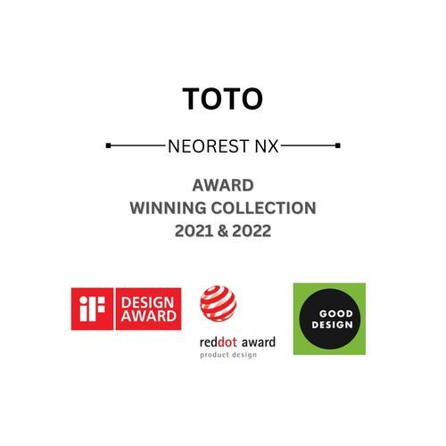 Toto Neorest | Nx | Smart Toilet + Remote Control | 468