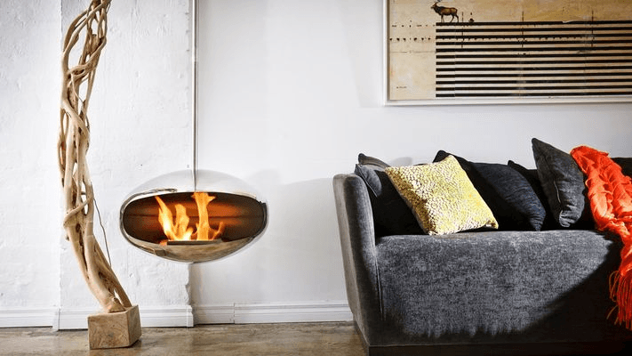 Cocoon Suspended Fire