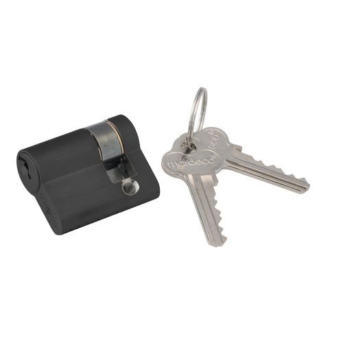 Mardeco 'M' Series C4 Euro Cylinder  3 Pin 29mm Matt Black for BL8104/SET Euro Lock BL8500/29
