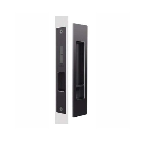 Mardeco 'M' Series Flush Pull Privacy Set Matt Black BL8004SET