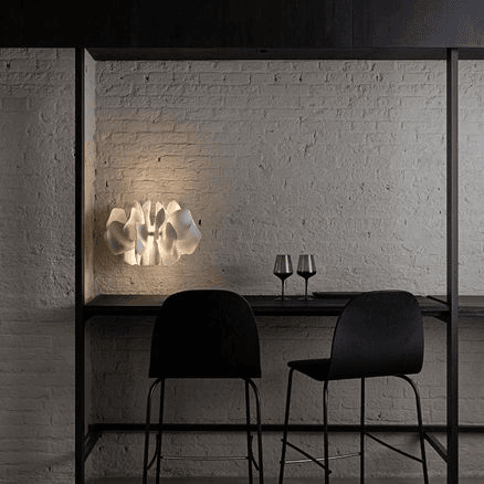 Nightbloom White Wall Light