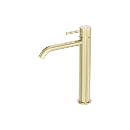 Zen SS316L Tall Basin Mixer | Brushed Gold