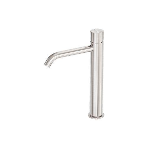 Zen SS316L Tall Basin Mixer Handless | Brushed Nickel