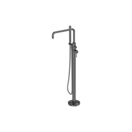 Zen SS316L Freestanding Bath Mixer & Outdoor Shower Hose | Graphite