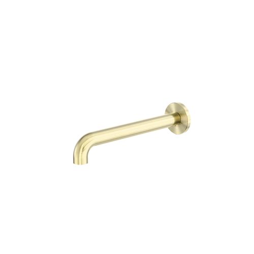 Zen SS316L Round Basin/Bath Spout 230mm | Brushed Gold