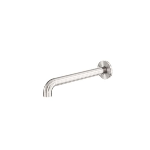 Zen SS316L Round Basin/Bath Spout 230mm | Brushed Nickel