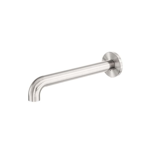 Zen SS316L Round Basin/Bath Spout 230mm | Brushed Nickel