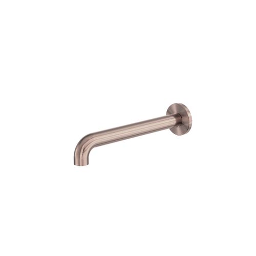 Zen SS316L Round Basin/Bath Spout 185mm | Brushed Bronze