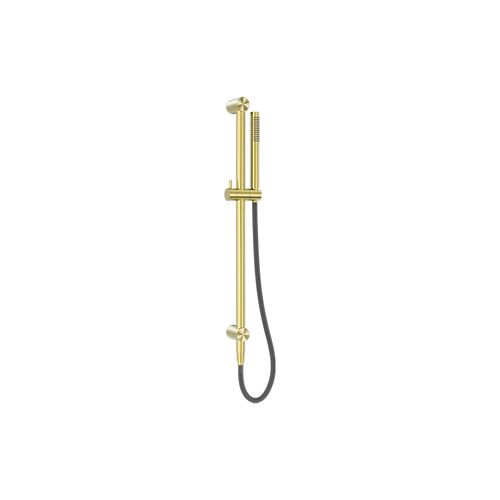 Zen SS316L Shower Rail & Outdoor Shower Hose | Brushed Gold