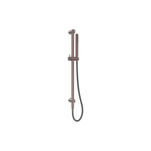 Zen SS316L Shower Rail & Outdoor Shower Hose | Brushed Bronze