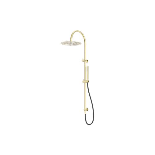 Zen SS316L Twin Shower & Outdoor Shower Hose | Brushed Gold