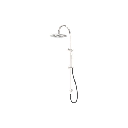 Zen SS316L Twin Shower & Outdoor Shower Hose | Brushed Nickel