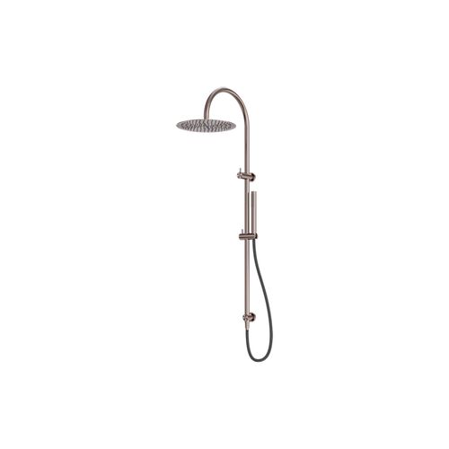 Zen SS316L Twin Shower & Outdoor Shower Hose | Brushed Bronze