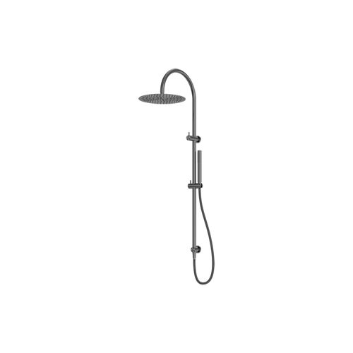 Zen SS316L Twin Shower & Outdoor Shower Hose | Graphite