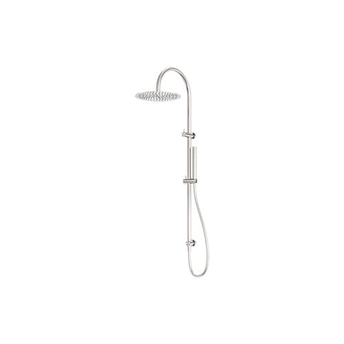 Zen SS316L Twin Shower | Brushed Nickel