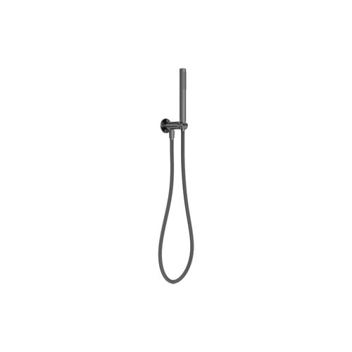 Zen SS316L Shower On Bracket & Outdoor Shower Hose | Graphite